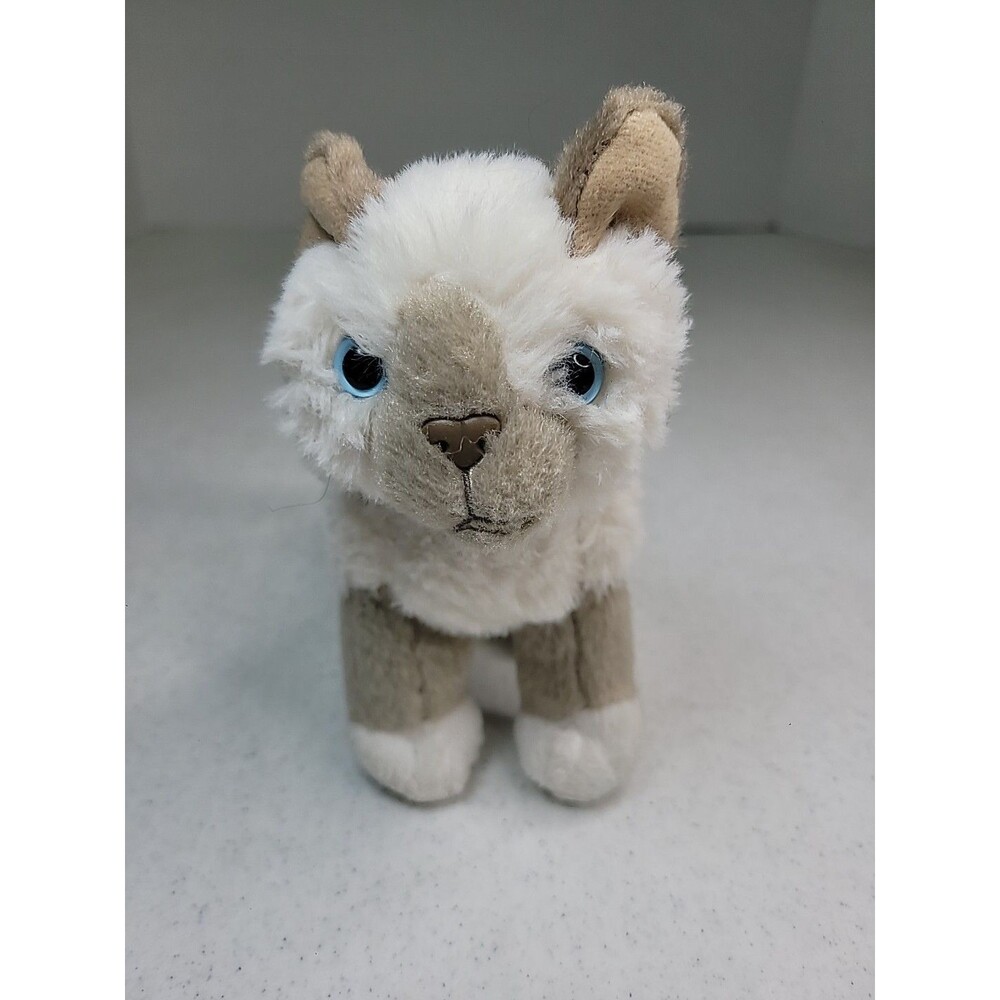 Our Generation Poseable Siamese Birman Cat - Plush Kitten Tan Cream w/ Collar 6”